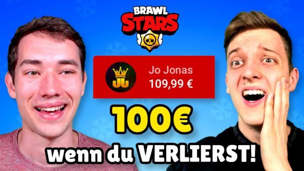100€ an Streamer spenden, wenn sie VERLIEREN! 😂 Brawl Stars deutsch