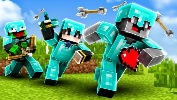 SIE WOLLEN mir MEIN HERZ STEHLEN in Minecraft Helden