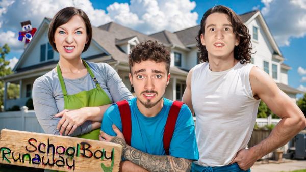 СБЕГАЮ ИЗ НОВОГО ДОМА ЗЛЫХ РОДИТЕЛЕЙ В SCHOOLBOY RUNAWAY В