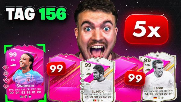 5x 99! 3x NEUE und 2x... WAS ERREICHT man in EA FC 24 ohne FC POINTS? TAG 156 🥼🧐🧪