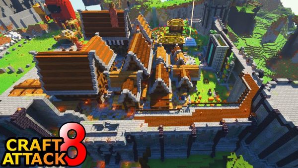 Marktplatz, Schießstand & mehr! MEGA Pogwarts Progress! - Minecraft Craft Attack 8 #151