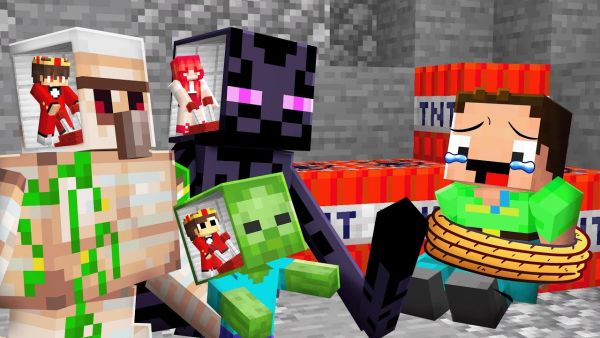 Semlaki Familie Kontrolliert Monster GEHIRNE um Billy ZU ENTFÜHREN in Minecraft!