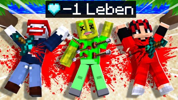 WIR... HABEN... UNSER 1. LEBEN VERLOREN?! (Minecraft Helden)
