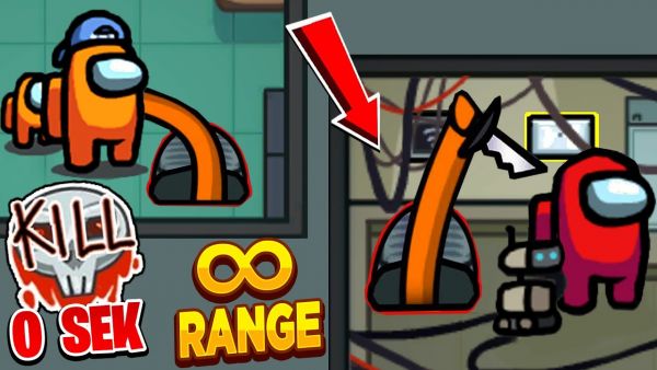 KEINE KILL COOLDOWN & UNENDLICHE REICHWEITE in Among Us!