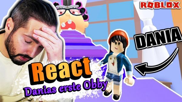 KAAN REAGIERT AUF DANIAS ERSTE OBBYS VOR DER KAMERA! Es wird ganz schwierig...[Roblox Reaction]
