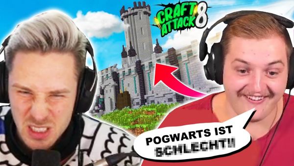 TRYMACS reagiert auf POGWARTS! CraftAttack 8