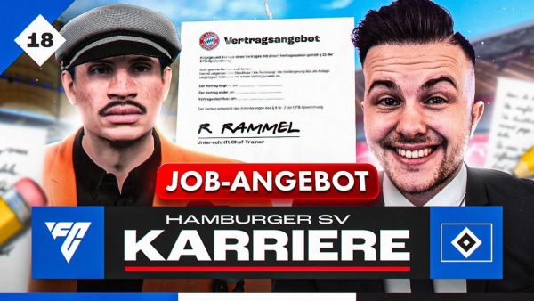 BAYERN ANGEBOT für RÜDIGER RAMMEL 😳 EA FC 24 Hamburg Karrieremodus #18