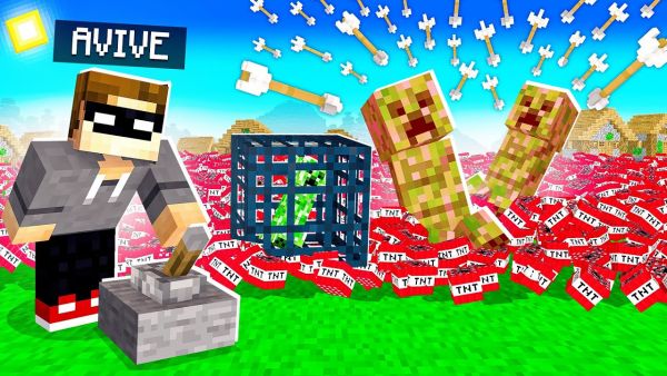 UNENDLICH TNT + GEHEIM PLAN !! (Minecraft Helden)