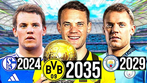 Ich spiele MANUEL NEUERs Karriere ALS STÜRMER!! 🚀😂