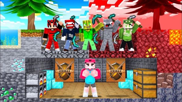 DER XXL iCRIMAX BUNKER RAID... MIT ALLEN?! (Minecraft Helden)