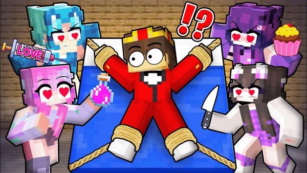 MÄDCHEN FESSELN MICH Für EXPERIMENTE in Minecraft!