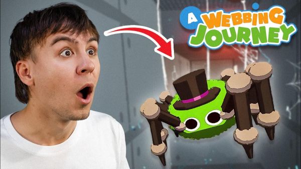 Mein ERSTER TAG als SPINNE! - Webbing Journey