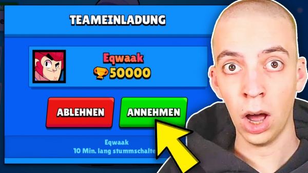 PLATZ 1 mit 50.000🏆 lädt mich ein für ein 1vs1... ANNEHMEN? 😱 ★ Brawl Stars deutsch