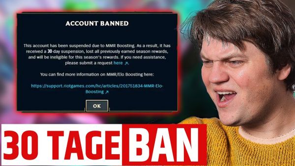 Der 30 Tage Ban für Chefstrobel...