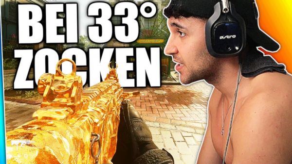 WIE MAN BEI 33 GRAD ZOCKEN KANN