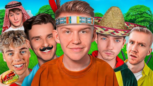 DAS ERSTE FORTNITE REGIONEN YOUTUBER BATTLE! 🌍
