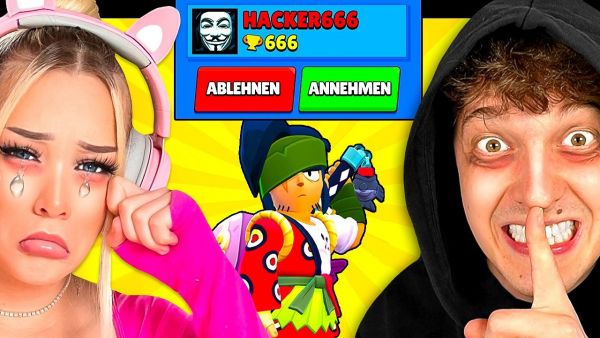 Ich PRANKE sie als HACKER in BRAWL STARS und es GEHT SCHIEF...