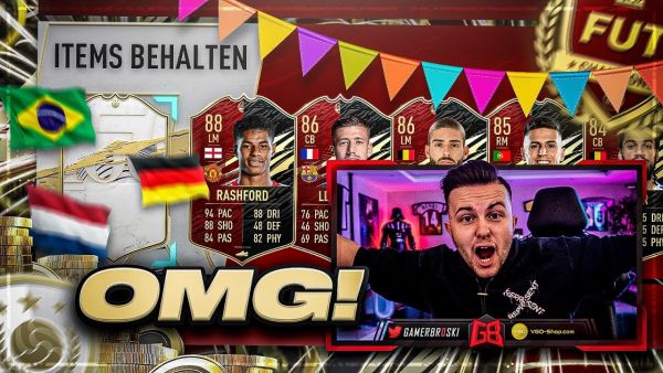 ICON + KRANKES WUNDERTÜTEN PACK LUCK  😱 FIFA 21: ICON SBC / WL Rewards Pack Opening 🔥