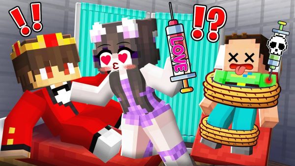 MÄDCHEN KRANKENSCHWESTER VERLIEBT Sich in SEMLAKI im KRANKENHAUS in Minecraft!