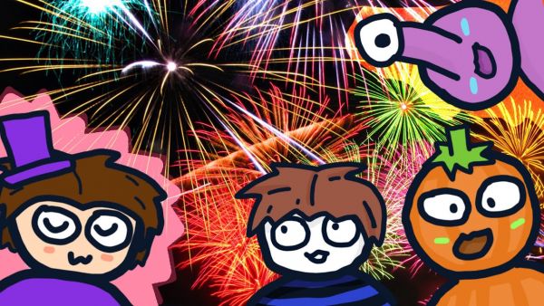 Wir malen Silvester