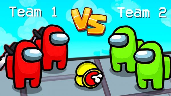 AMONG US aber mit ZWILLINGEN in Teams!