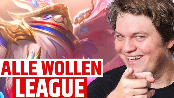 Alle STREAMER fangen mit League an ?