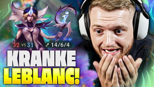 💪🏻😱 NERVENAUFREIBENDE Runde mit TOP LEISTUNG meiner LeBlanc! | LoL Road to Gold