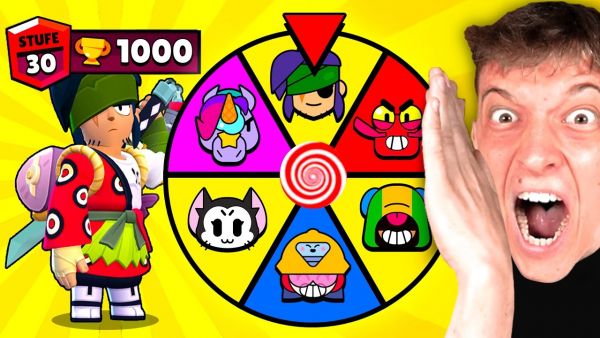 GLÜCKSRAD entscheidet, WELCHE BRAWLER ich auf 1000🏆 PUSHEN muss...