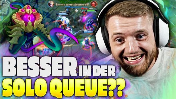 🤓💪🏻Bin ich der GEBORENE SUPPORTER?! Solid Vel'Koz Gameplay! | Solo League of Legends