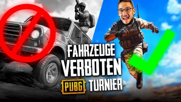 KEINE TRANSPORTMITTEL ERLAUBT! | PUBG Turnier