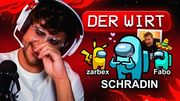 SCHRADIN IST DER WIRT!😂🕵🏼AMONG US mit Danny, Mert, Ediz, Schradin, Zarbex &  Co. 🔥