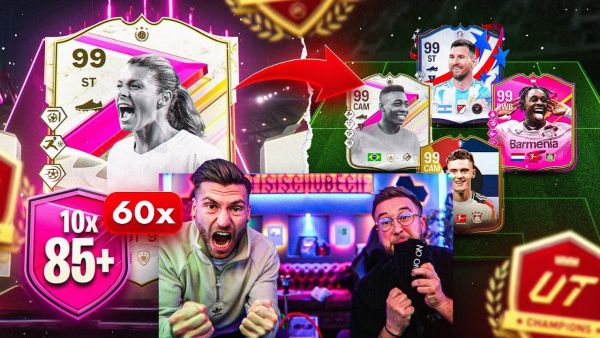 Wir haben es NOCHMAL GETAN 😲😂 60 10x85+ PACKS ENTSCHEIDEN LETZTES WL TEAM im SEPTEMBER 😱