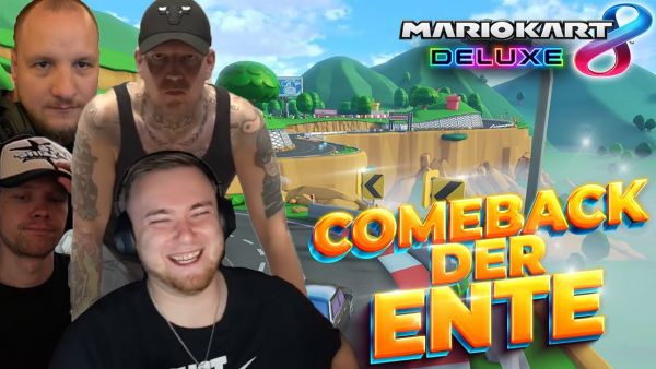 🤬😧EHEZOFF MIT MONTE😧 🤬| MARIO KART 8 mit der Crew | #mariokart #crew #9 | TanktDieKarts
