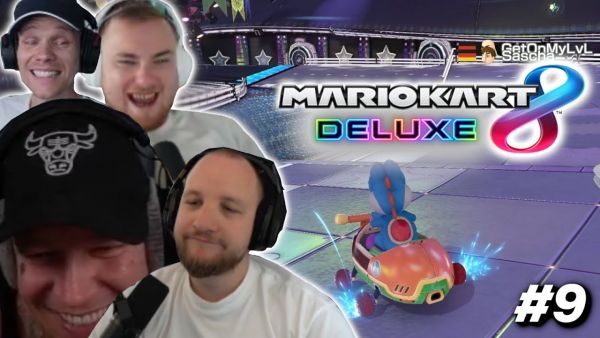 🥰😈DIE CREW HAT SICH SEHR LIEB - MARIO KART mit MONTE, DANNY & SASCHA #9 | ELoTRiX
