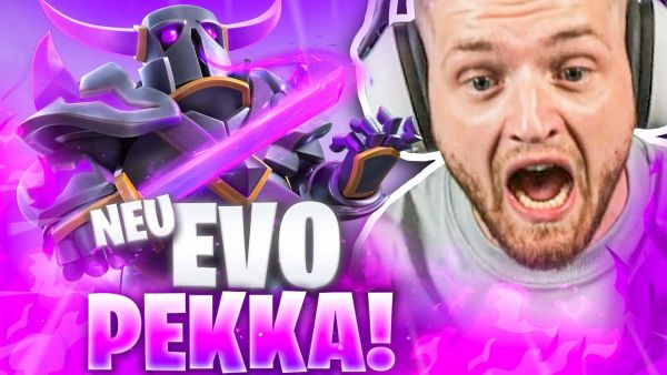 😱🤯KRANKER TANK + DAMAGE! - FREE Win GARANTIERT mit dem EVO PEKKA! | Clash Royale P2W Acc.