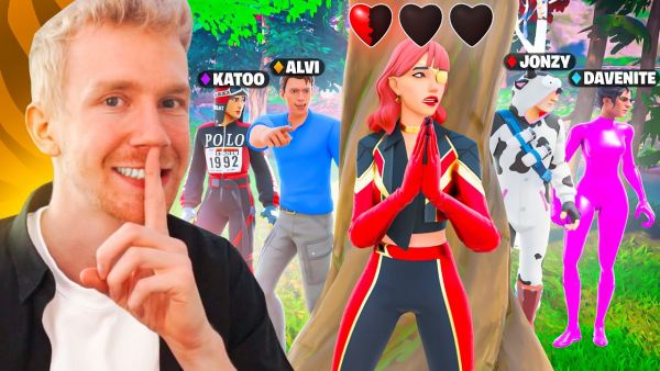 MAGICAN wird von 6 YOUTUBERN in Fortnite gejagt! 😱🔪 | Fortnite Manhunt
