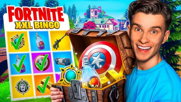XXL FORTNITE ITEM BINGO IN SEASON 4