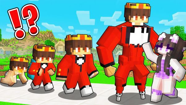 Semlaki mit MÄDCHEN Lebens Zyklus! Semlaki Entwicklung mit Billy  in Minecraft!
