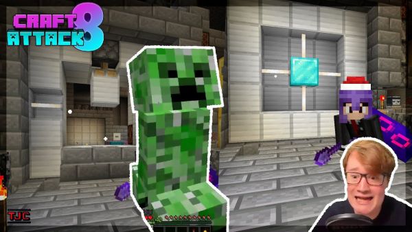RAGE QUIT, weil CREEPER | XXL-BANK-SAFE-TÜR - Craft Attack 8 Ep. 55