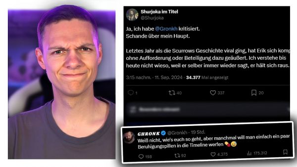 Update: Shurjokas neue Worte an Gronkh + Das lächerliche Verhalten von Shurjoka & Askaron