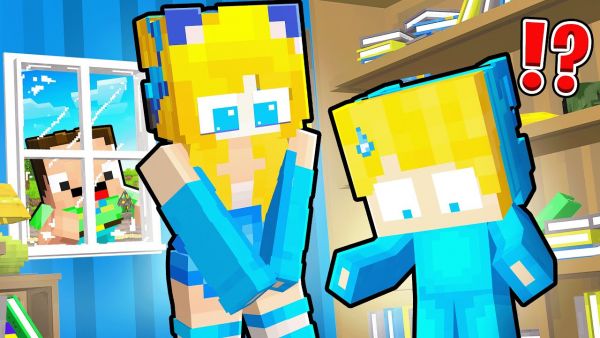 Ukri wird ein kleines Kind in Minecraft!