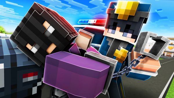 Ich habe MINECRAFT als POLIZIST gespielt...