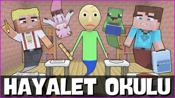EFEKAN VE ALPEREN HAYALET OKULUNA BAŞLADI! 😱 - Minecraft