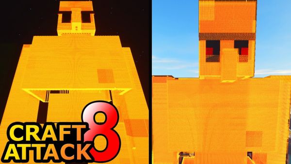 Der Honiggolem ist 100% fertig! Unglaublich aber wahr! - Minecraft Craft Attack 8 #159