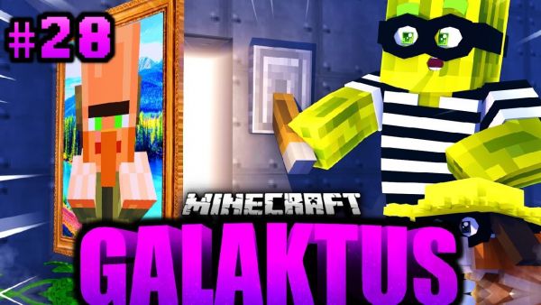 Die ÜBERRASCHUNG HINTER dem BILD...?! - Minecraft GALAKTUS #28 [Deutsch/HD]
