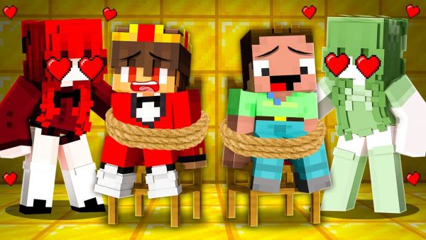 Semlaki und Billy ENTFÜHRT von VERRÜCKTEN SCHWESTERN in Minecraft!