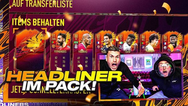 HEADLINER im PACK OPENING 😱🔥 EA SPAR LIGHTNING-ROUNDs GÖNNEN HEADLINER !! FIFA 21