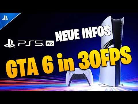ERSTER PS5 Pro TEST - ALLE Details & GTA 6 in nur 30 FPS ??