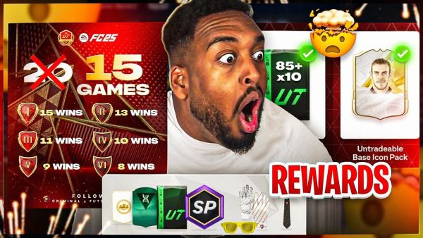 WAS HAT EA GEMACHT??💀🤬NUR NOCH 15 WL GAMES in EA FC 25😵ICON PACK & 85x10 in den ERSTEN REWARDS!!!🥵
