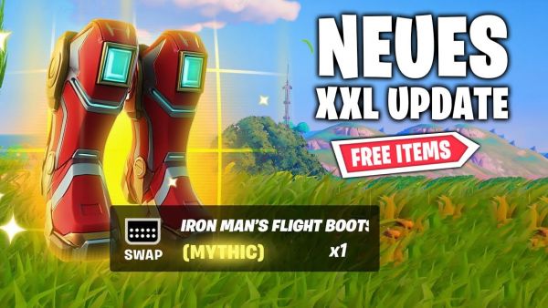 OP IRON MAN BOSS ITEMS 🤯  NEUES Fortnite XXL UPDATE